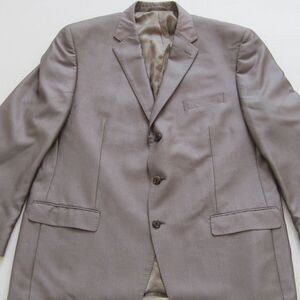 Sean John Suit Jacket Blazer Coat  Lined 3 Button